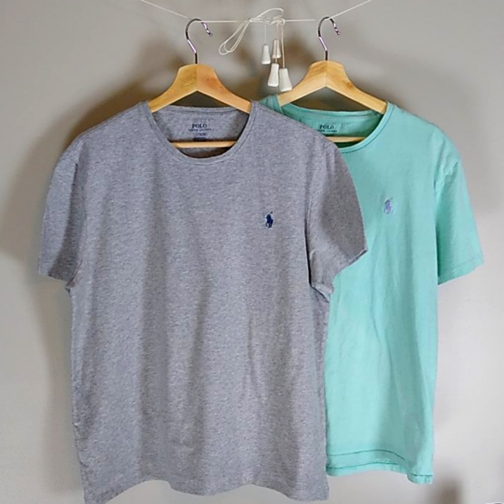 Two Polo by Ralph Lauren Short Sleeve Tees - Lg